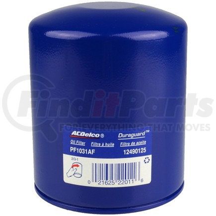 PF1031AF by ACDELCO - Durapack Engine Oil Filter