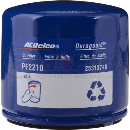 PF2210 by ACDELCO - Engine Oil Filter