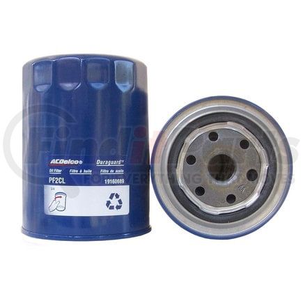 PF2FCL by ACDELCO - Classic Design Durapack Engine Oil Filter