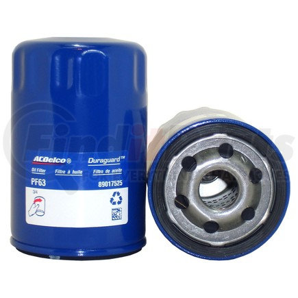 PF63F by ACDELCO - Durapack Engine Oil Filter