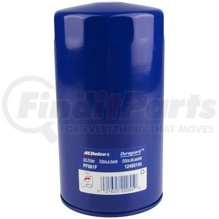 PF881F by ACDELCO - Durapack Engine Oil Filter