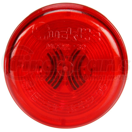 30200R3 by TRUCK-LITE - 30 Series Marker Clearance Light - Incandescent, PL-10 Lamp Connection, 12v