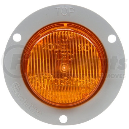 30251Y3 by TRUCK-LITE - 30 Series Marker Clearance Light - LED, Fit 'N Forget M/C Lamp Connection, 12v