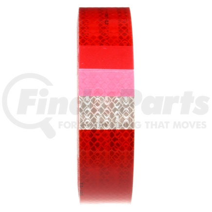 373 by TRUCK-LITE - Signal-Stat Reflective Tape - Red/White, 2 in. x 150 ft.