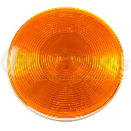40282YP by TRUCK-LITE - 40 Economy Turn Signal / Parking Light - Incandescent, Yellow Round, 1 Bulb, Grommet Mount, 12V