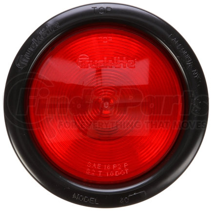 40302R3 by TRUCK-LITE - 40 Series Brake / Tail / Turn Signal Light - Incandescent, Hardwired Connection, 12v