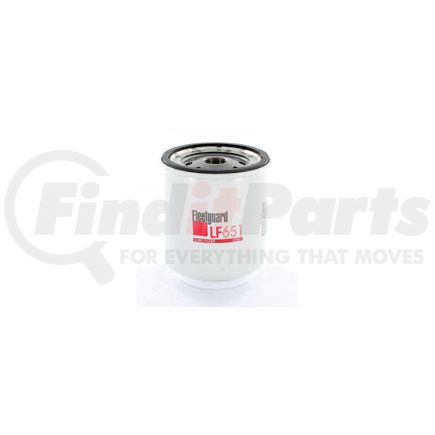 LF651 by FLEETGUARD - Engine Oil Filter - 4.15 in. Height, 3.67 in. (Largest OD), AC PF25