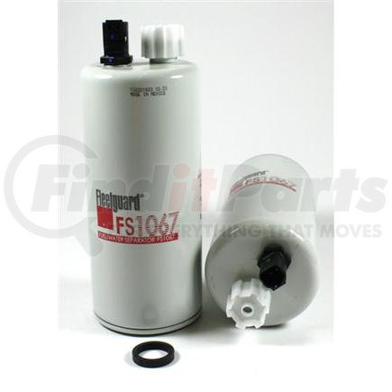 FS1067 by FLEETGUARD - Fuel Water Separator - StrataPore Media, 9.77 in. Height