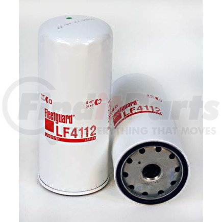 LF4112 by FLEETGUARD - Engine Oil Filter - 10.26 in. Height, 4.25 in. (Largest OD), Deutz Ag 1174420