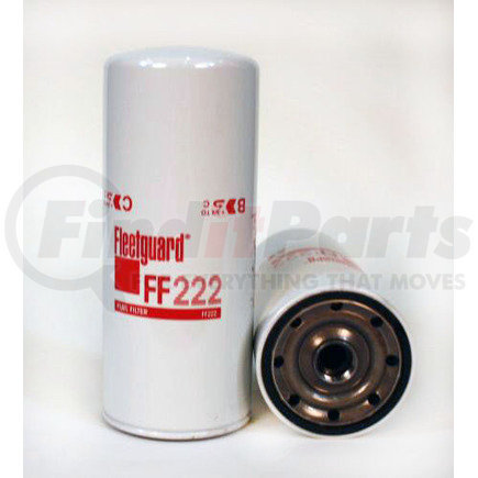 FF222 by FLEETGUARD - Fuel Filter - Spin-On, 10.39 in. Height