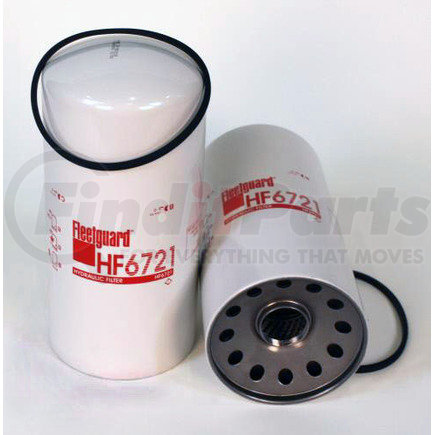 HF6721 by FLEETGUARD - Hydraulic Filter - 10.71 in. Height, 5.08 in. OD (Largest), Spin-On