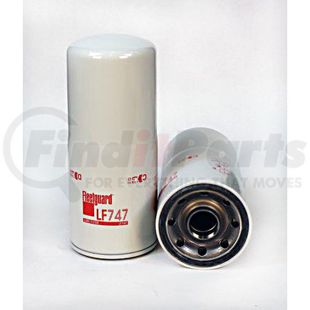 LF747 by FLEETGUARD - Engine Oil Filter - 11.31 in. Height, 4.57 in. (Largest OD)