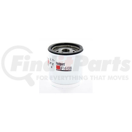 LF16108 by FLEETGUARD - Engine Oil Filter - 2.56 in. Height, 2.99 in. (Largest OD)