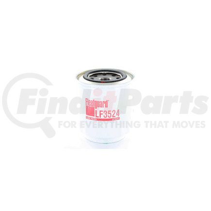 LF3524 by FLEETGUARD - Engine Oil Filter - 3.88 in. Height, 3.68 in. (Largest OD)