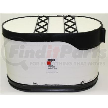 AF27688 by FLEETGUARD - Air Filter - 9.84 in. (Height)