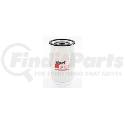 LF767 by FLEETGUARD - Engine Oil Filter - 4.58 in. Height, 3.01 in. (Largest OD), GMC 25010324