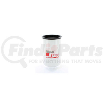 LF3703 by FLEETGUARD - Engine Oil Filter - 5.76 in. Height, 3.69 in. (Largest OD)