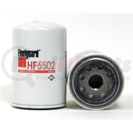 HF6502 by FLEETGUARD - Hydraulic Filter - 5.82 in. Height, 3.67 in. OD (Largest)