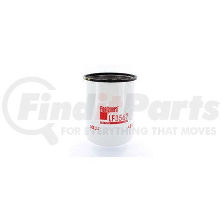 LF3567 by FLEETGUARD - Engine Oil Filter - 6.69 in. Height, 5.08 in. (Largest OD), Spin-On