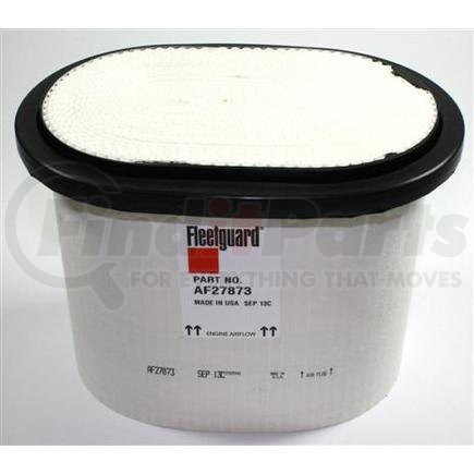 AF27873 by FLEETGUARD - Air Filter - 6.89 in. (Height)