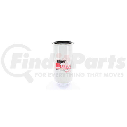 LF3806 by FLEETGUARD - Engine Oil Filter - 6.94 in. Height, 3.67 in. (Largest OD), StrataPore Media, Case IH J934430