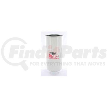 LF797 by FLEETGUARD - Engine Oil Filter - 7.92 in. Height, 3.68 in. (Largest OD)