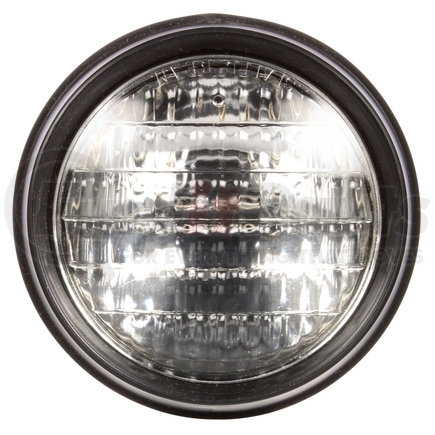 620W-3 by TRUCK-LITE - Signal-Stat Work Light - 5 in. Round Incandescent, Black Housing, 1 Bulb, 12V, Stud