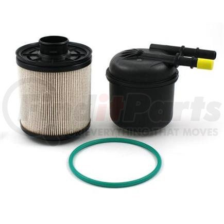 FK22004 by FLEETGUARD - Fuel Filter - Fuel Filter Kit, Contains FF100 and FS100, NanoNet Media