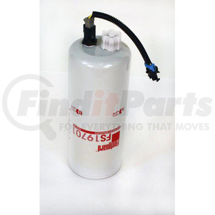 Fleetguard FS19701 Fuel Filter Fuel/Water Separator, Spin-On