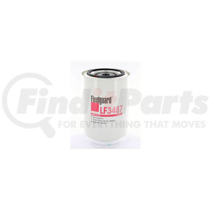 LF3487 by FLEETGUARD - Engine Oil Filter - 5.4 in. Height, 3.67 in. (Largest OD)