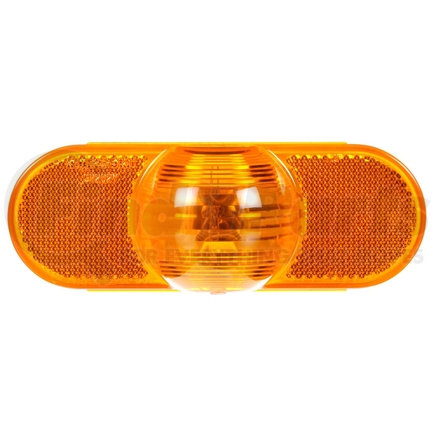 69202Y3 by TRUCK-LITE - Turn Signal Light - Incandescent, Yellow Oval Lens, 1 Bulb, Grommet Mount, 12V