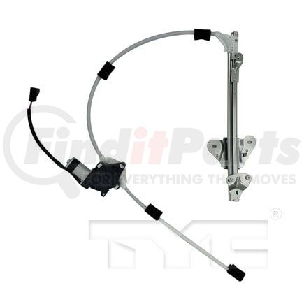 TYC 660731 Window Motor and Regulator Assembly Power Window Motor and Regulator Assembly