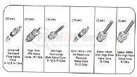 8938 by MEI - Airsource Valve Core Assortment