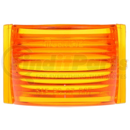 99160Y by TRUCK-LITE - Marker Light Lens - Rectangular, Yellow, Acrylic, Snap-Fit Mount