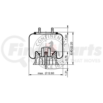 AS9902 by CONTITECH - CONTITECH AIR SPRING 64398/8426/90557138