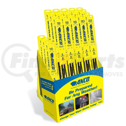 AW310A by ANCO - ANCO Conventional 31 Series Wiper Blade Assortment