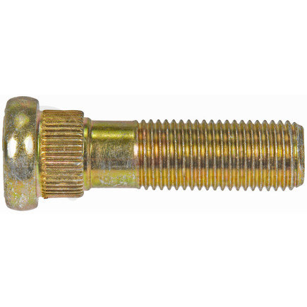 610-566 by DORMAN - M12-1.25 Serrated Wheel Stud - 14.38mm Knurl, 43.5mm Length