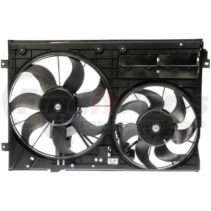 Dorman 621-484 Dual Radiator and Condenser Fan Assembly DUAL FAN ASSEMBLY