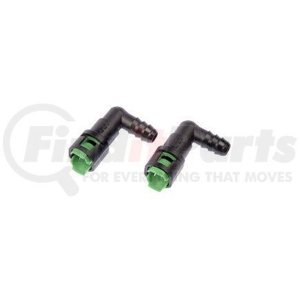800-092.5 by DORMAN - 5-Fuel Line Quick Connector 90 Degree Angle 5/16In Steel To 3/8In  Nylon Tubing