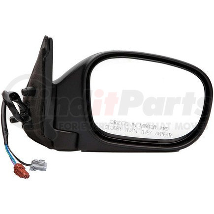 955-1085 by DORMAN - Side View Mirror Right Power; Heated; (Textured Black)
