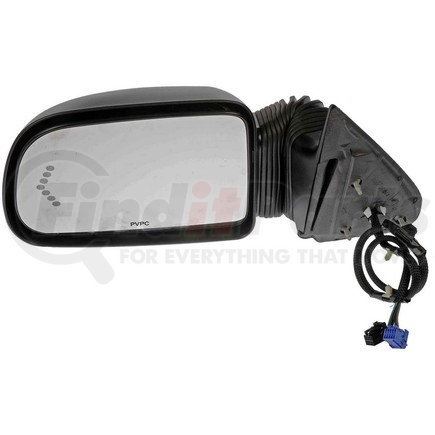 955-670 by DORMAN - Power Camper Mirror Left with Integral Turn Signals