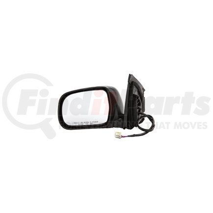 955-739 by DORMAN - Side View Mirror - Left Power, Heated, without Memory (without Dimming); Black