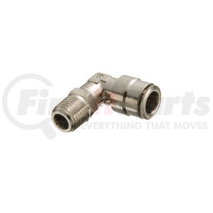 1169X5S by WEATHERHEAD - Push To Connect Brass Swivel Male Elbow 5/16" Tube Size