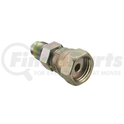 Weatherhead 4213X4 Hydraulic Hose Adapter - Carbon Steel For-Seal (4 Carbon Steel For