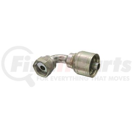 16Z-A36 by WEATHERHEAD - Eaton Weatherhead Z Series Crimp Hose Fittings Female ORS Swivel Short Drop 90 Elbow