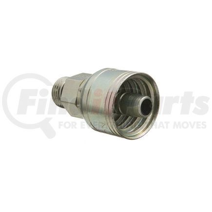 16Z-P16 by WEATHERHEAD - Eaton Weatherhead Z Series Crimp Hose Fittings Male Straight Thread O-Ring Rigid