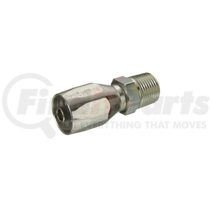 24706N104 by WEATHERHEAD - 247 N Series Hydraulic Coupling / Adapter - Male Rigid, 0.81" hex, 3/4-16 thread, 1/4-18 thread