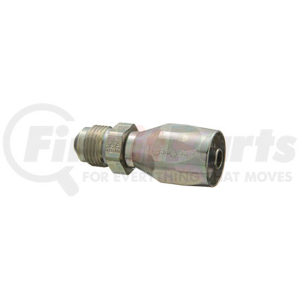 24706N-306 by WEATHERHEAD - Eaton Weatherhead 247 N series Field Attachable Hose Fittings SAE 45 Flare Male Rigid