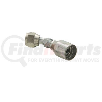 24706N-486 by WEATHERHEAD - 247 N Series Hydraulic Coupling / Adapter - Female Swivel, 45 degree, 0.812" hex, 5/8-18 thread