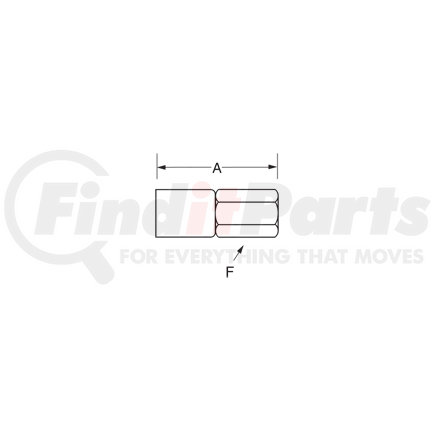 22910P-410 by WEATHERHEAD - Eaton Weatherhead 229 P Series Crimp Hose Fittings SAE 45 Flare Female Swivel